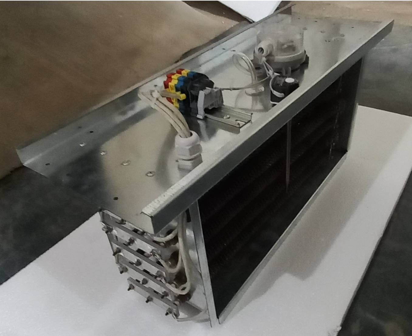 Duct Heater flush type duct heater