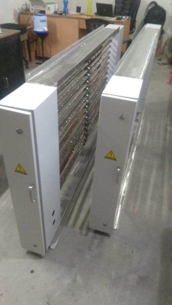 Duct Heater industrial duct heater with SS304 finned elements